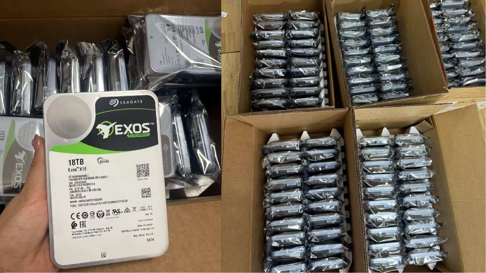 Seagate Exos ST18000NM000J 18TB